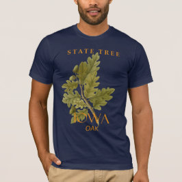 アイオワ準州のオークの木 Tシャツ