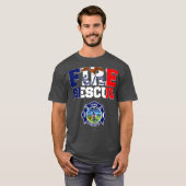 アイオワ火災救助部消防士 Tシャツ (正面フル)