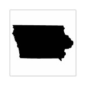 アイオワ無地のラバーアートスタンプ ラバースタンプ (インプリント)