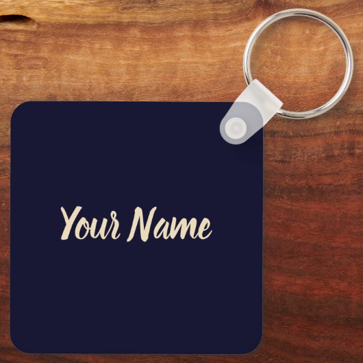 アイオワ統一された州レトロ州マップヴィンテージUSA キーホルダー (裏面)