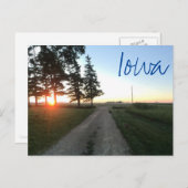 アイオワ葉書 ポストカード (正面/裏面)