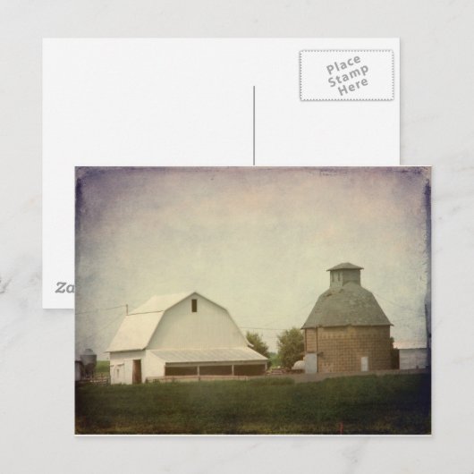 アイオワ農業 ポストカード (正面/裏面)