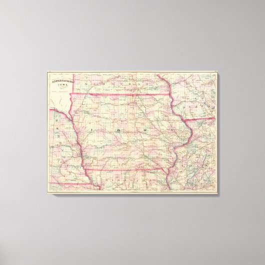 アイオワ2 キャンバスプリント (正面)