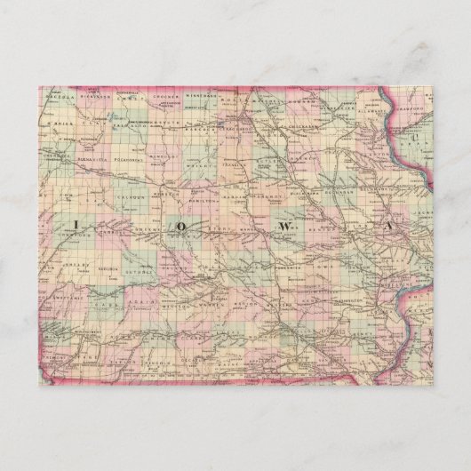 アイオワ3 ポストカード (正面)