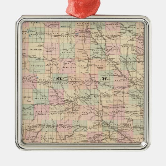 アイオワ3 メタルオーナメント (正面)