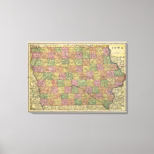 アイオワ4 キャンバスプリント (正面)