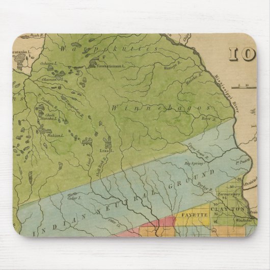 アイオワ4 マウスパッド (正面)