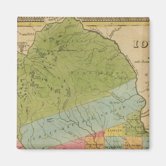 アイオワ4 マグネット (正面)