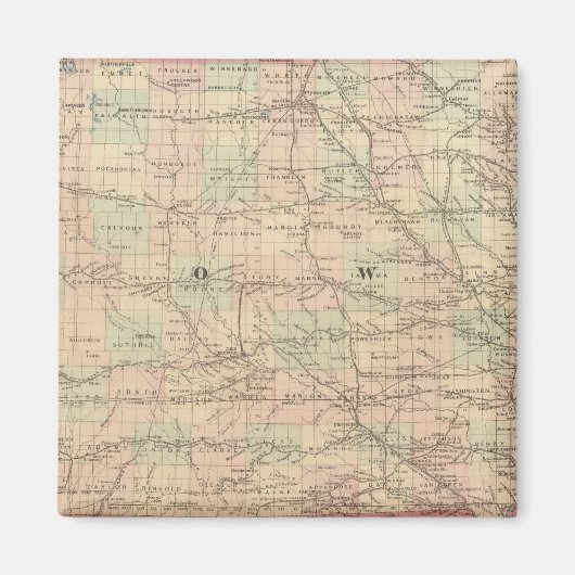 アイオワ6 マグネット (正面)