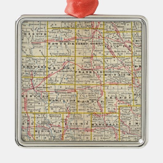 アイオワ6 メタルオーナメント (正面)