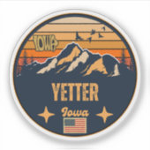 アイオワ・イェッタ シール (正面)