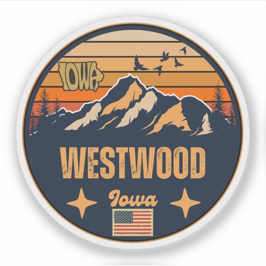 アイオワ・ウェストウッド シール (正面)