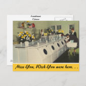 アイオワ、コヌドマット、クリントン ポストカード (正面/裏面)