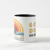 アイオワ・シティは-金ゴールドのドームまたは起点に行きます(文字のopp。 イメージ) マグカップ (中央)