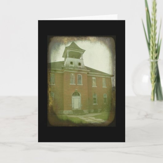 アイオワ・スクール・オークビル カード (正面)