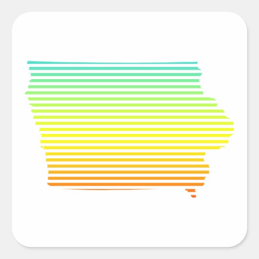 アイオワ・チル・フェード スクエアシール (正面)