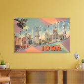 アイオワ・デモイン キャンバスプリント (インサイチュ (リビング))