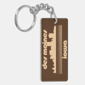 アイオワ・デモイン キーホルダー (正面左)