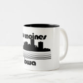 アイオワ・デモイン ツートーンマグカップ (正面右)