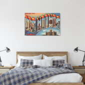 アイオワ・デモイン(首都建物) キャンバスプリント (インサイチュ (寝室))