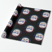 アイオワ・ホーキー州旗 ラッピングペーパー (アンロールド)