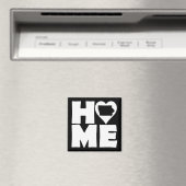 アイオワ ホーム ハート ステート 冷蔵庫 マグネット (インサイチュ (食洗機))