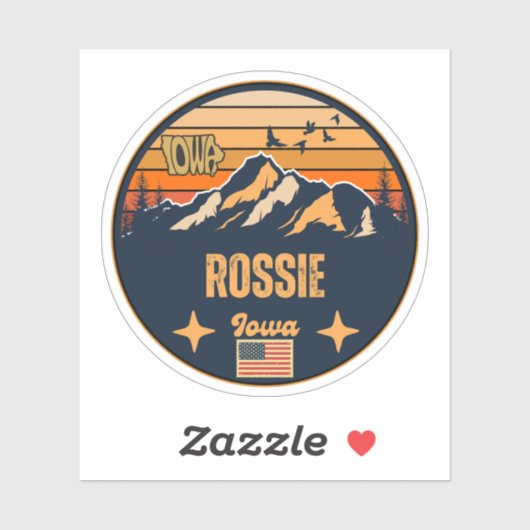 アイオワ・ロッシー シール (シート)