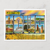 アイオワ・ヴィンテージ旅行からの挨拶 ポストカード (正面)
