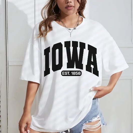 アイオワ ヴィンテージ シャツ、母の日または父の日のギフト Tシャツ