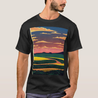 アイオワ 2D デジタル Tシャツ