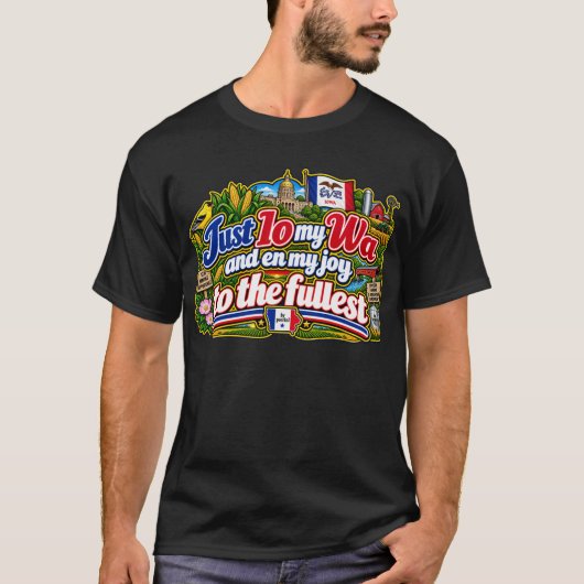 アイオワTシャツ Tシャツ (正面)