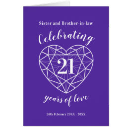 アイオ結婚ライトの21年のラブカード