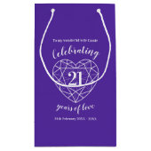 アイオ結婚ライト周年記念21期妻抱き枕 スモールペーパーバッグ (裏面)