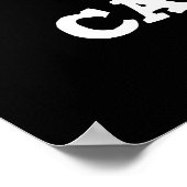 アイカラムバおもしろいメキシカンプンダークBG ポスター (角)