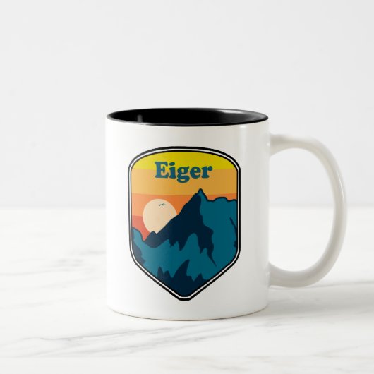 アイガーサンライズ ツートーンマグカップ (右)