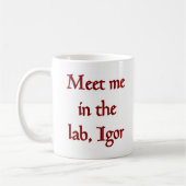 アイガールコーヒーマグに会う コーヒーマグカップ (左)