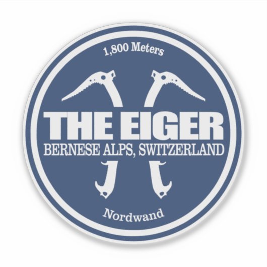 アイガー（軸2） シール (正面)