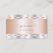 アイキャッチバラ金ゴールド及び銀プロフェッショナル 名刺 (正面)