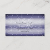 アイキャッチモダンブルー（ダイヤモンドとロゴ） 名刺 (裏面)