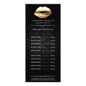 アイキャッチ3D神の唇美しいサロン価格表 ラックカード (正面)