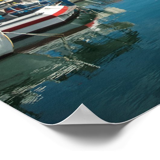 アイギナ島港 ポスター (角)