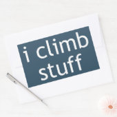 アイクライム物 長方形シール (封筒)