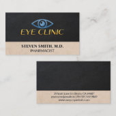 アイクリニックのアイコン 名刺 (正面/裏面)