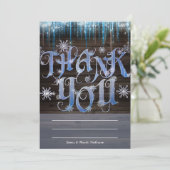 アイクレス凍っていズウィンターワンダーランドサンキューカード サンキューカード (スタンド正面)