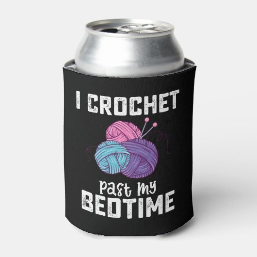 アイクロシェ過去マイベッドタイム編み物 缶クーラー (缶正面)