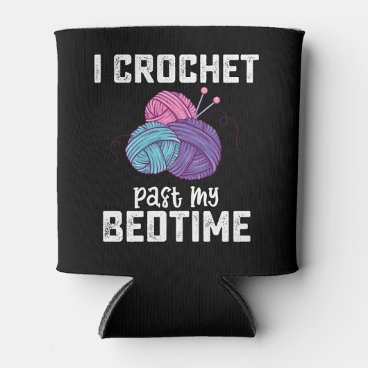 アイクロシェ過去マイベッドタイム編み物 缶クーラー (正面)