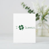 アイクローバーギネス ポストカード (スタンド正面)