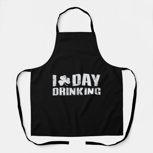 アイクローバーデイ飲むセントパトリックの日 エプロン (正面)