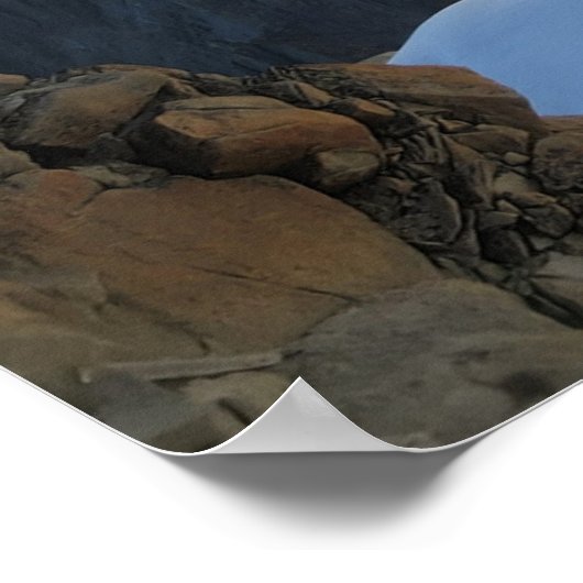 アイグイルデュミディサンライズシャモニー ポスター (角)