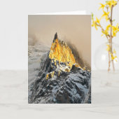 アイグユデドゥアイグルサンライズシャモニー カード (黄色い花)